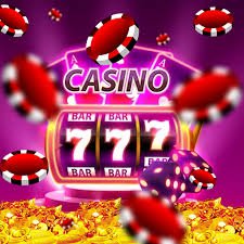 Ilustrasi gulungan slot online dengan simbol-simbol permainan yang beragam